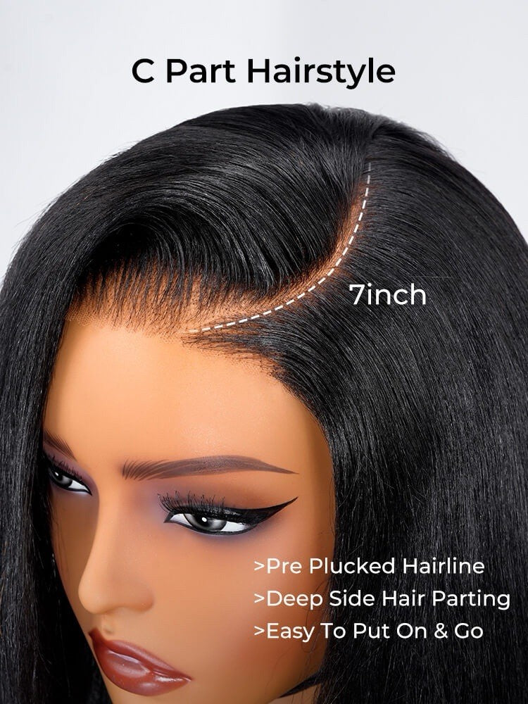 Light Yaki Straight Lace Wig