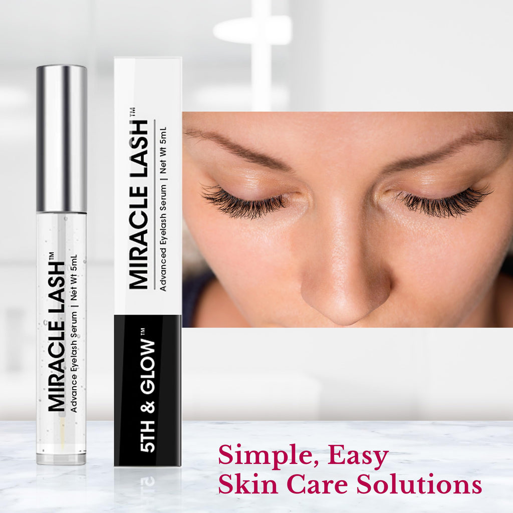 Miracle Lash Serum by 5th & Glow – Nourish, Hydrate & Strengthen Lashes