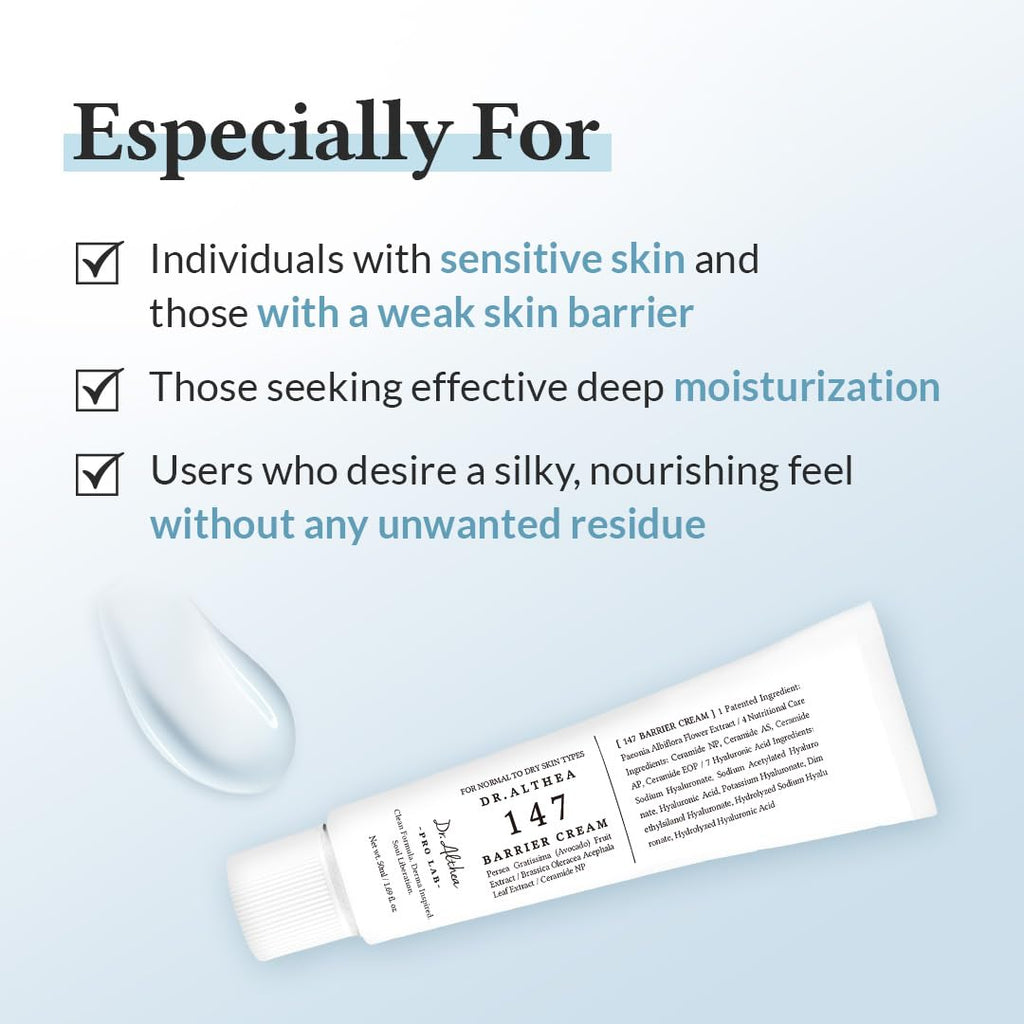 DR. ALTHEA 147 Barrier Cream كريم الحاجز الواقي اليومي لإصلاح البشرة