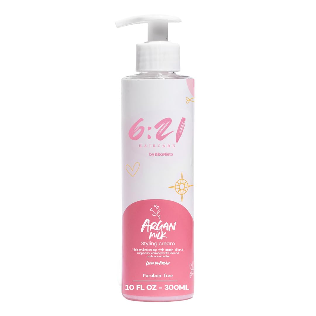 621 by Kika Nieto Argan Milk Leave-In Conditioner | Detangle, Heat Protect, Color Safe