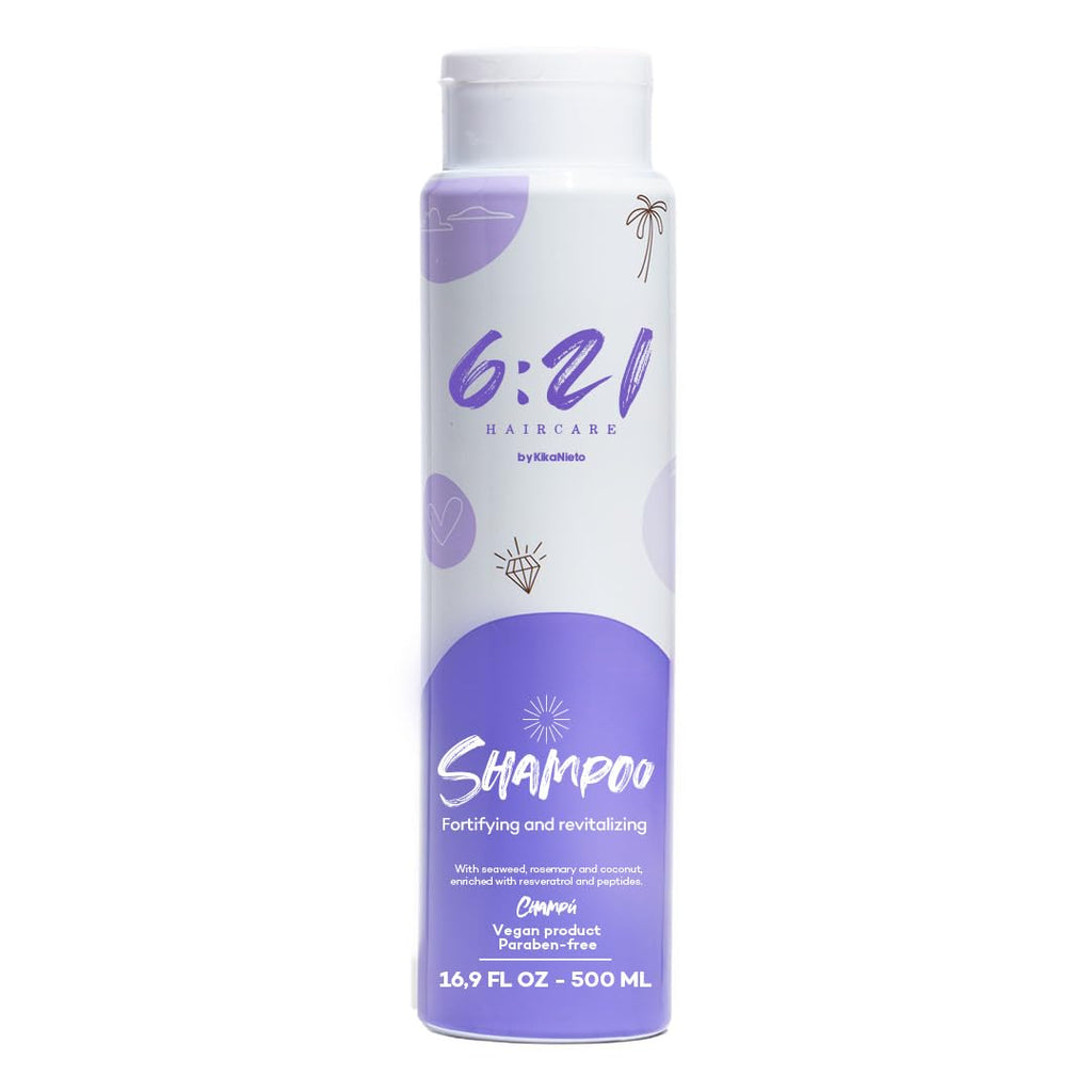 6:21 Haircare Onion & Rosemary Hair Growth Shampoo – Sulfate-Free, 16.9 oz by Kika Nieto