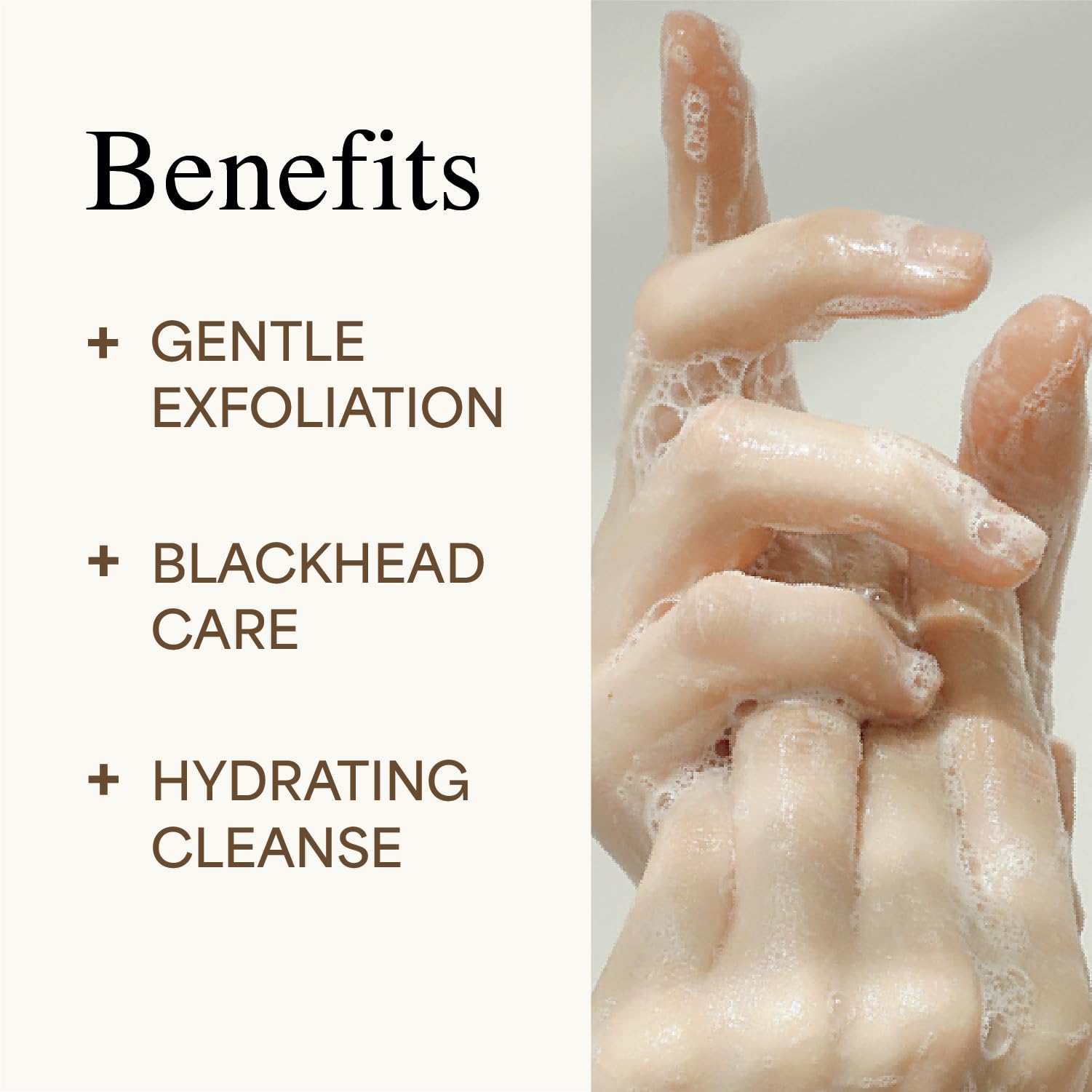 9 Wishes Rice Foaming Cleanser – Gentle Pore Refining Exfoliator with Real Rice Powder (4 fl oz)
