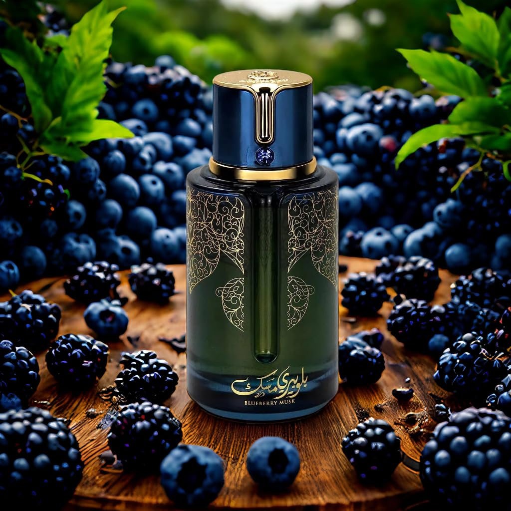 9 O'CLOCK BlueBerry Musk Unisex Perfume | Long Lasting EDP 3.4 Fl Oz