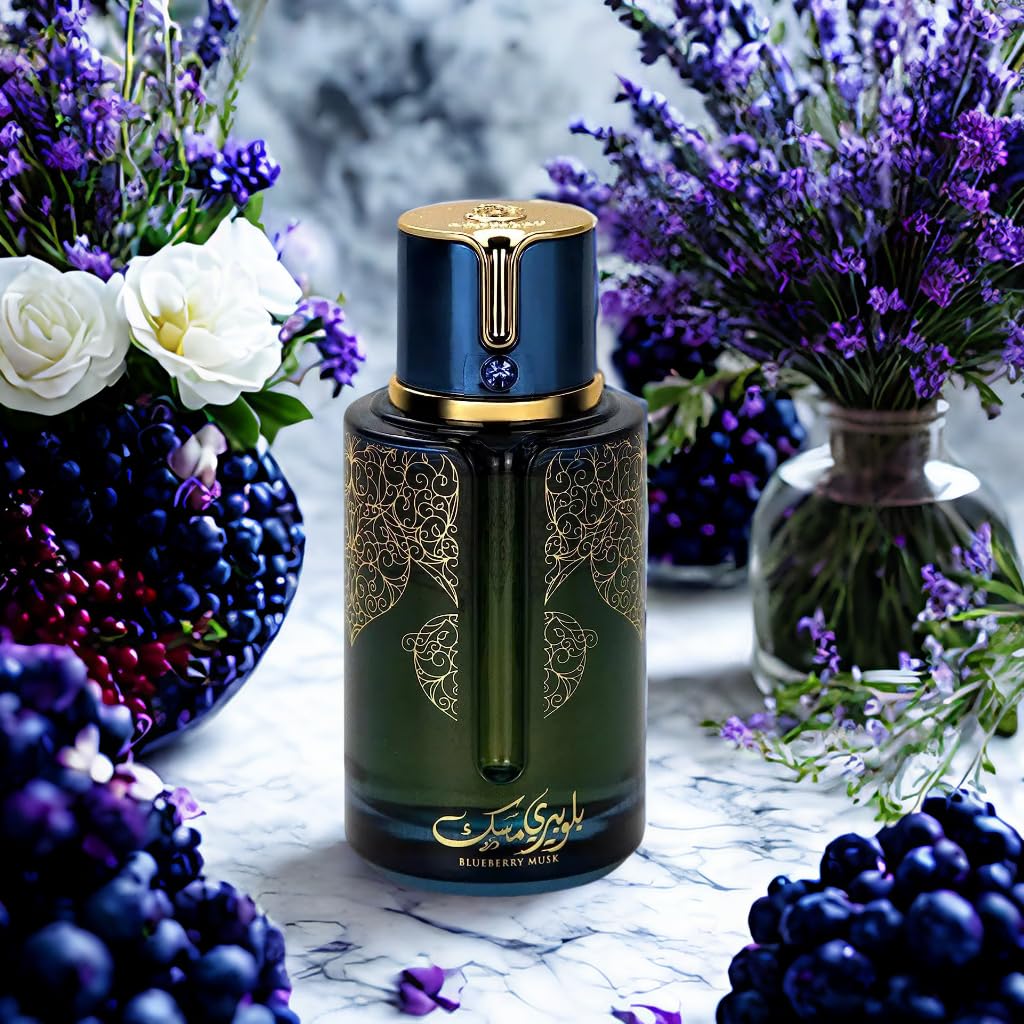 9 O'CLOCK BlueBerry Musk Unisex Perfume | Long Lasting EDP 3.4 Fl Oz