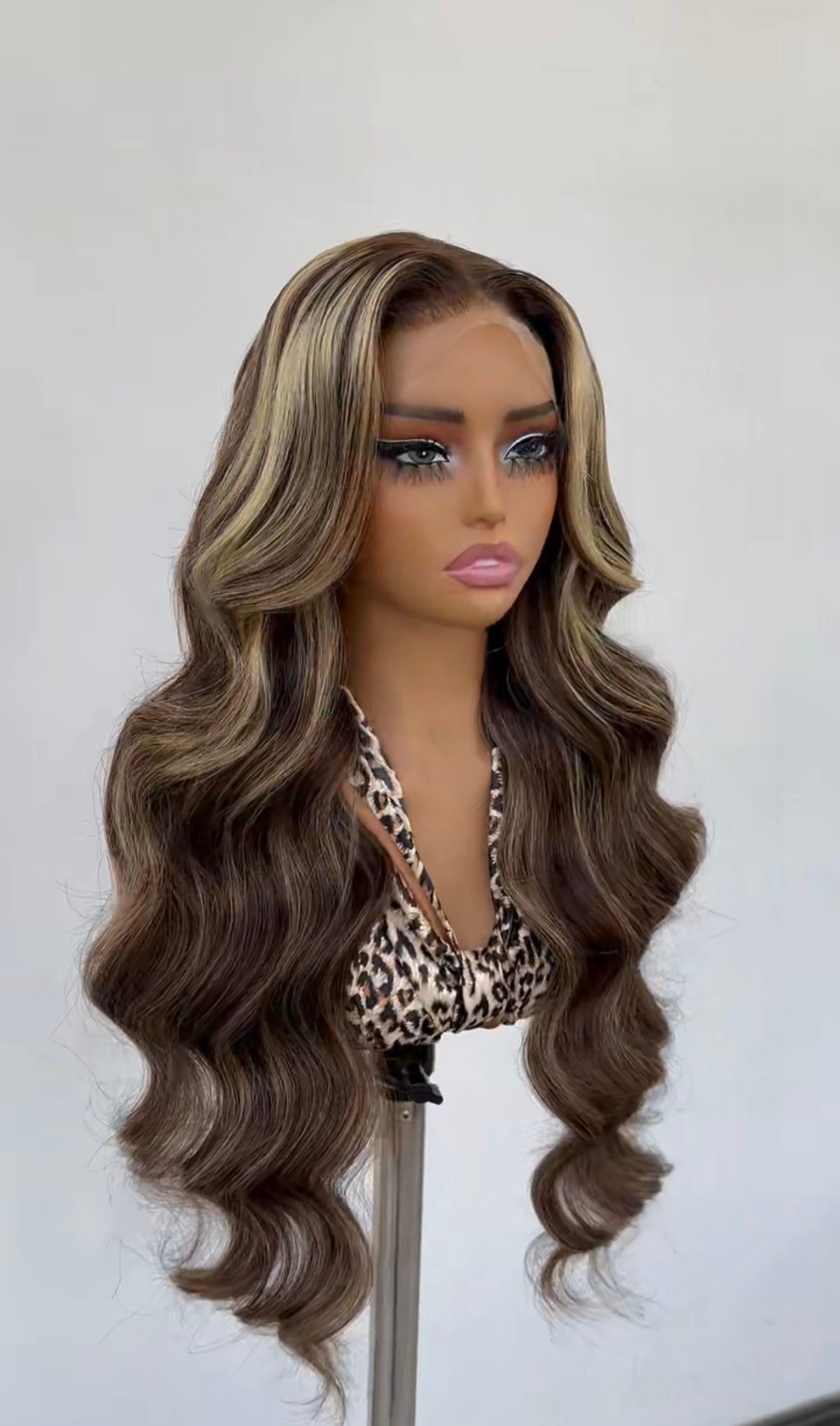 Pre Styled Curly Lace Wig