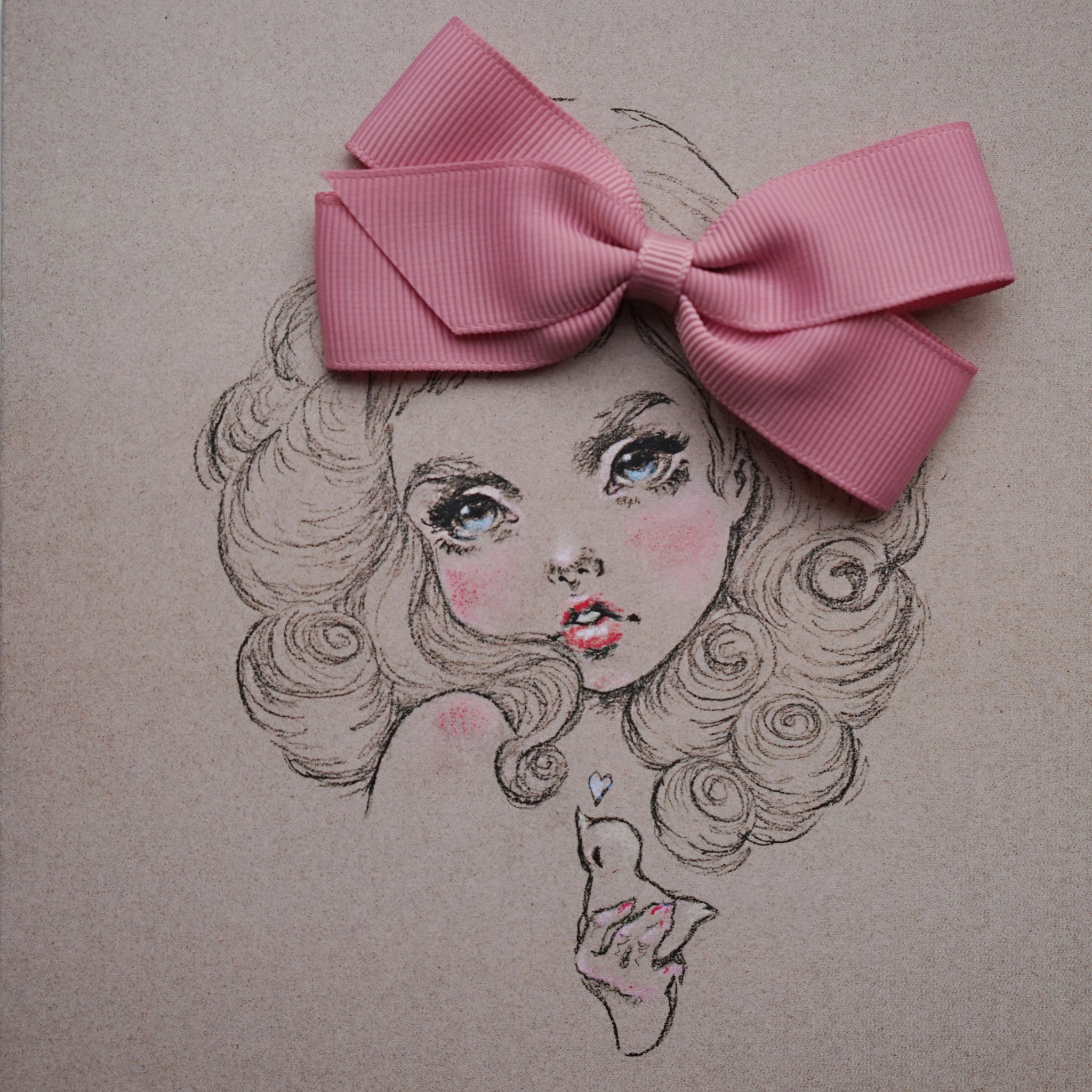 Quartz Medium Clip Greeting Card