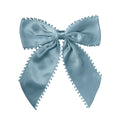 Large Antique Blue Picot Clip