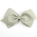 Large Olive Gray Hair Clip