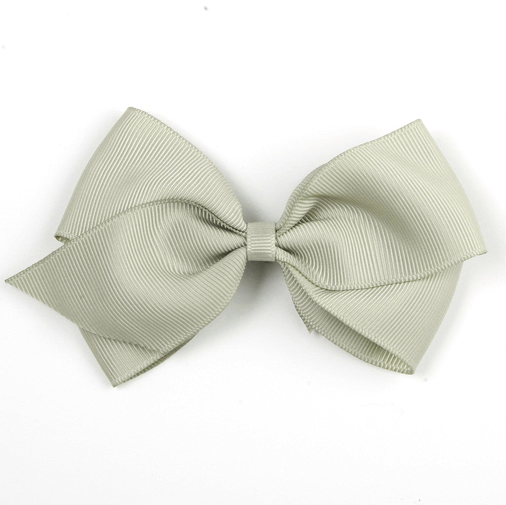 Large Olive Gray Hair Clip