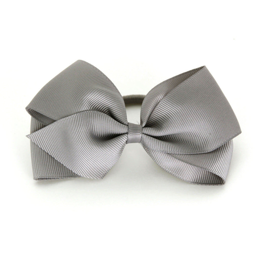 Large Silver Hair Elastic