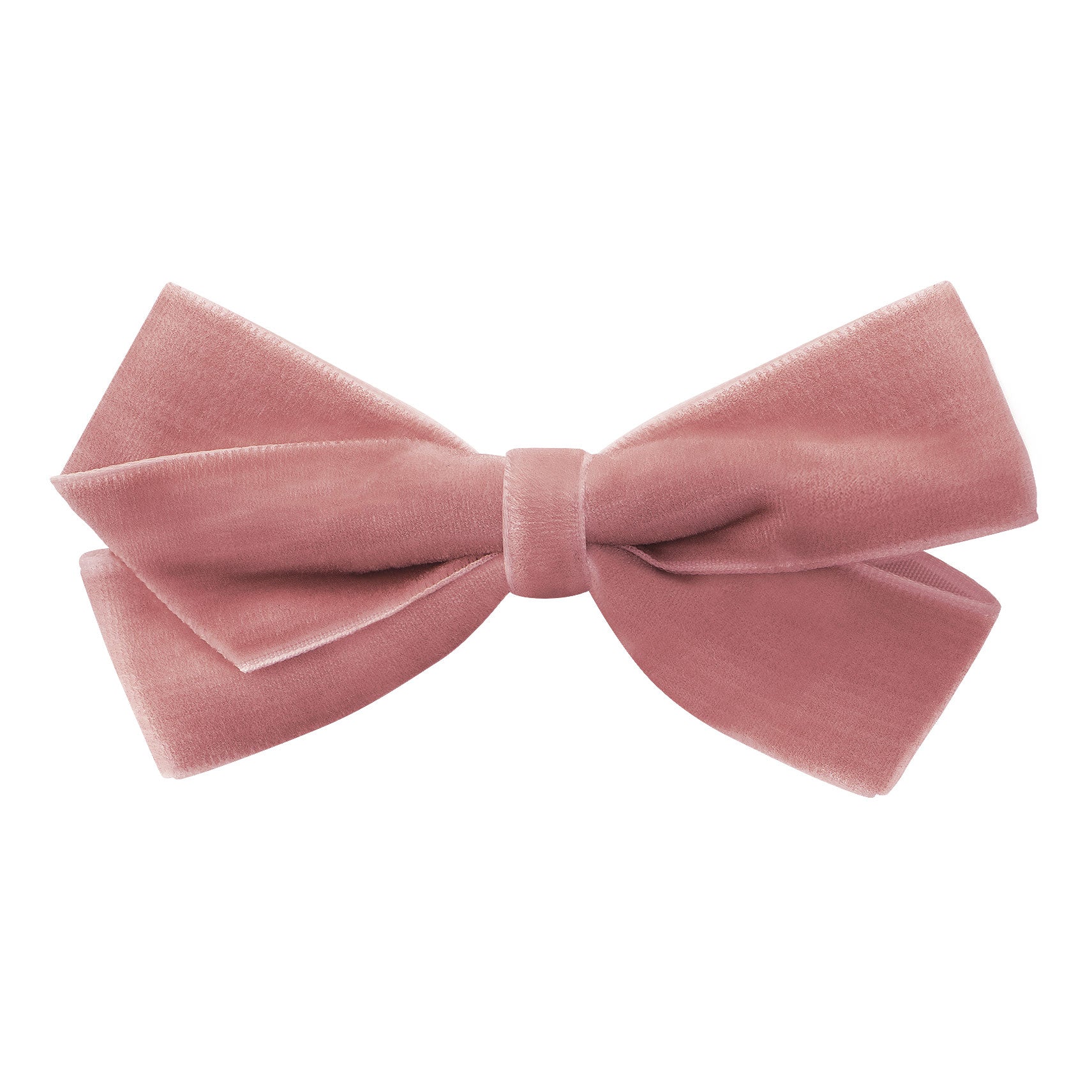 Medium Dusty Rose Velvet Hair Clip