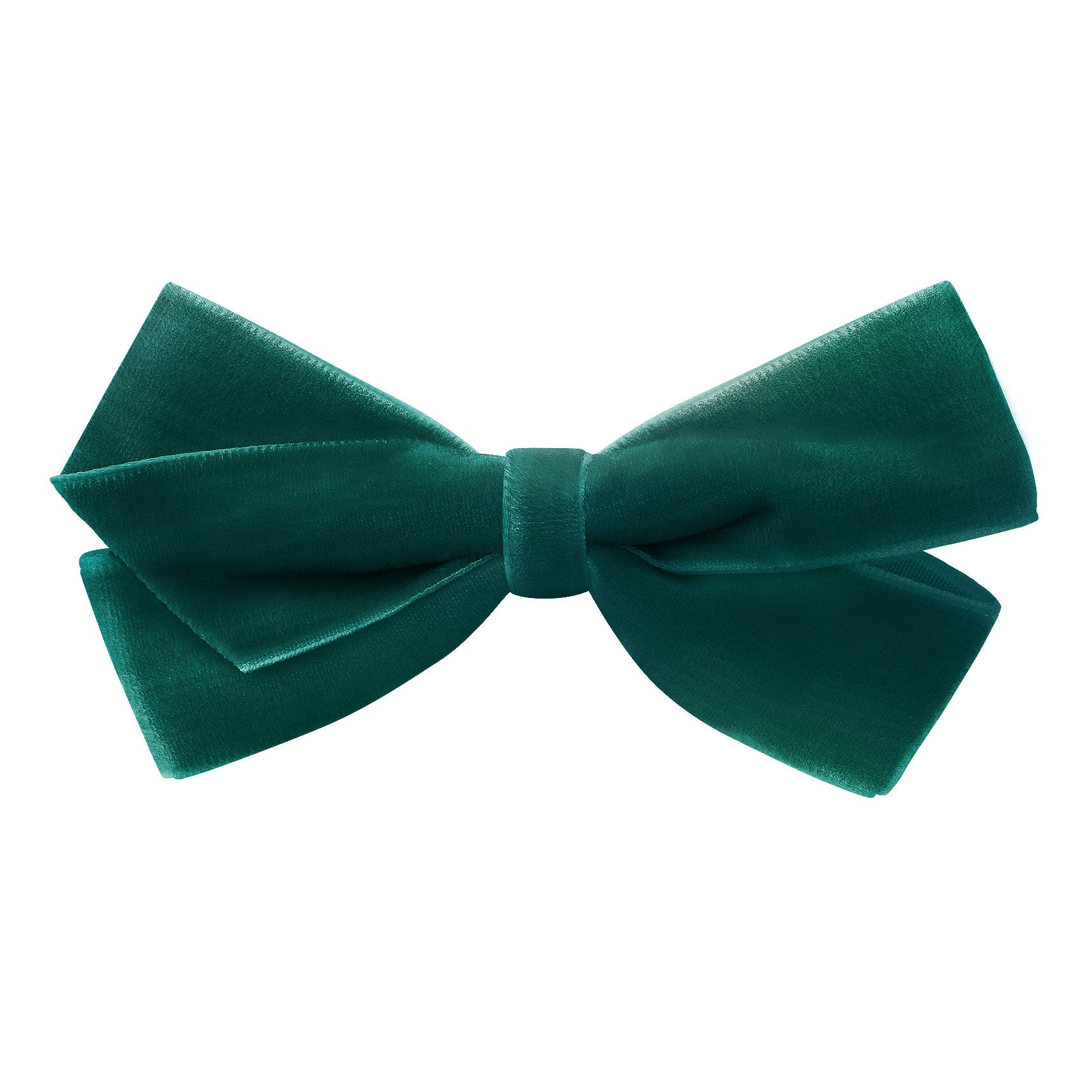 Medium Spruce Velvet Hair Clip