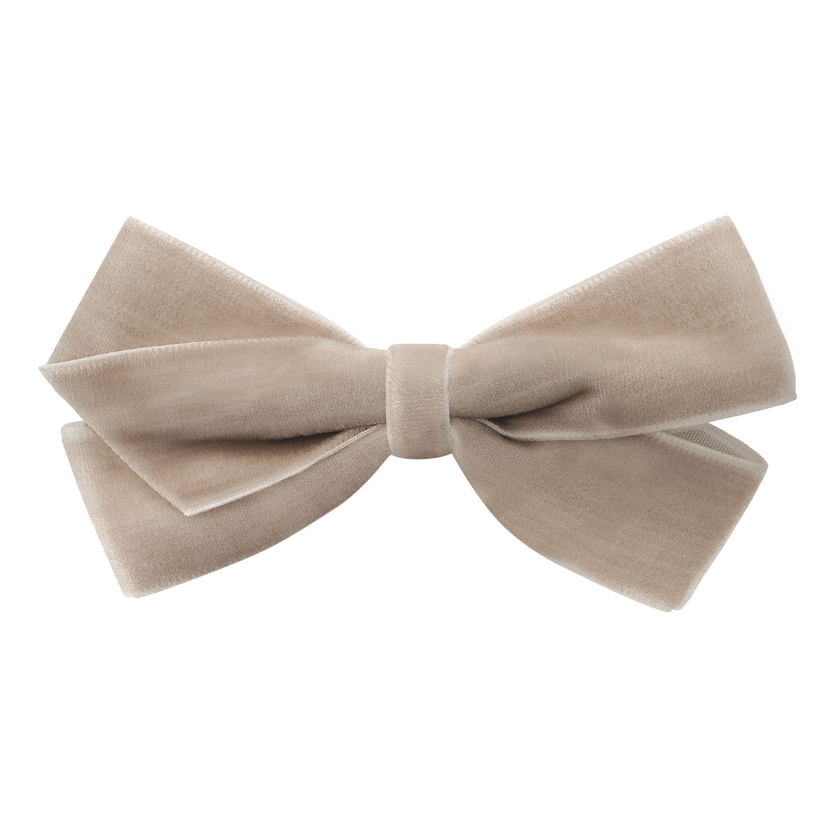Medium Vanilla Velvet Hair Clip