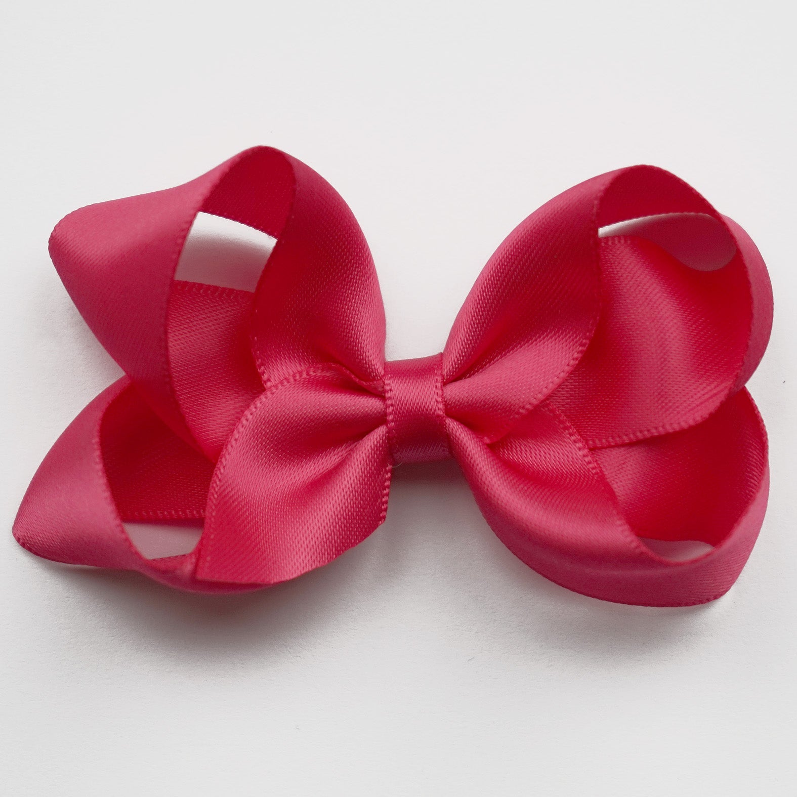 Medium Camellia Rose Satin Hair Clip