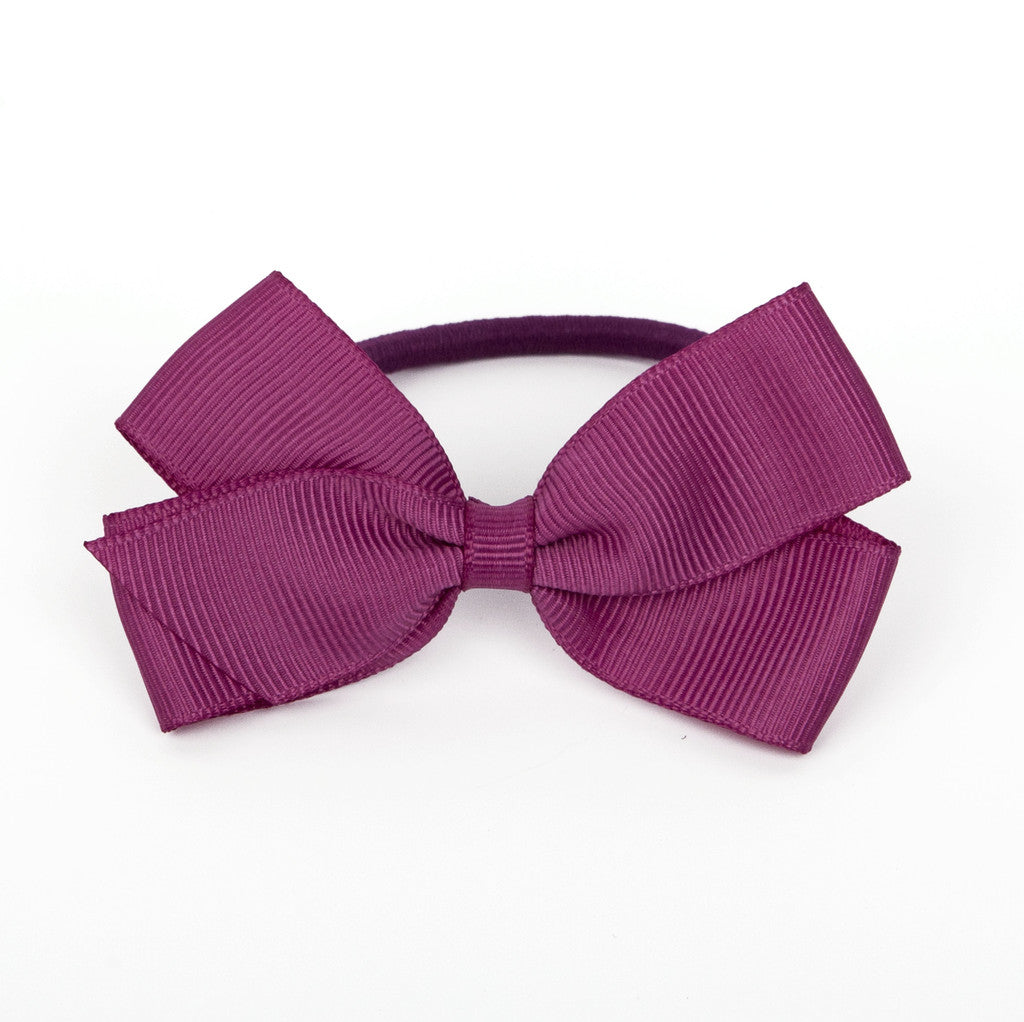 Medium Raspberry Rose Hair Elastic