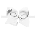 Large Off White Glitter Baby Headband