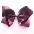 Large Victorian Rose Satin Hair Clip