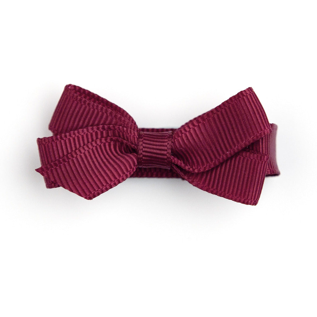 Small Wine Hair Clip