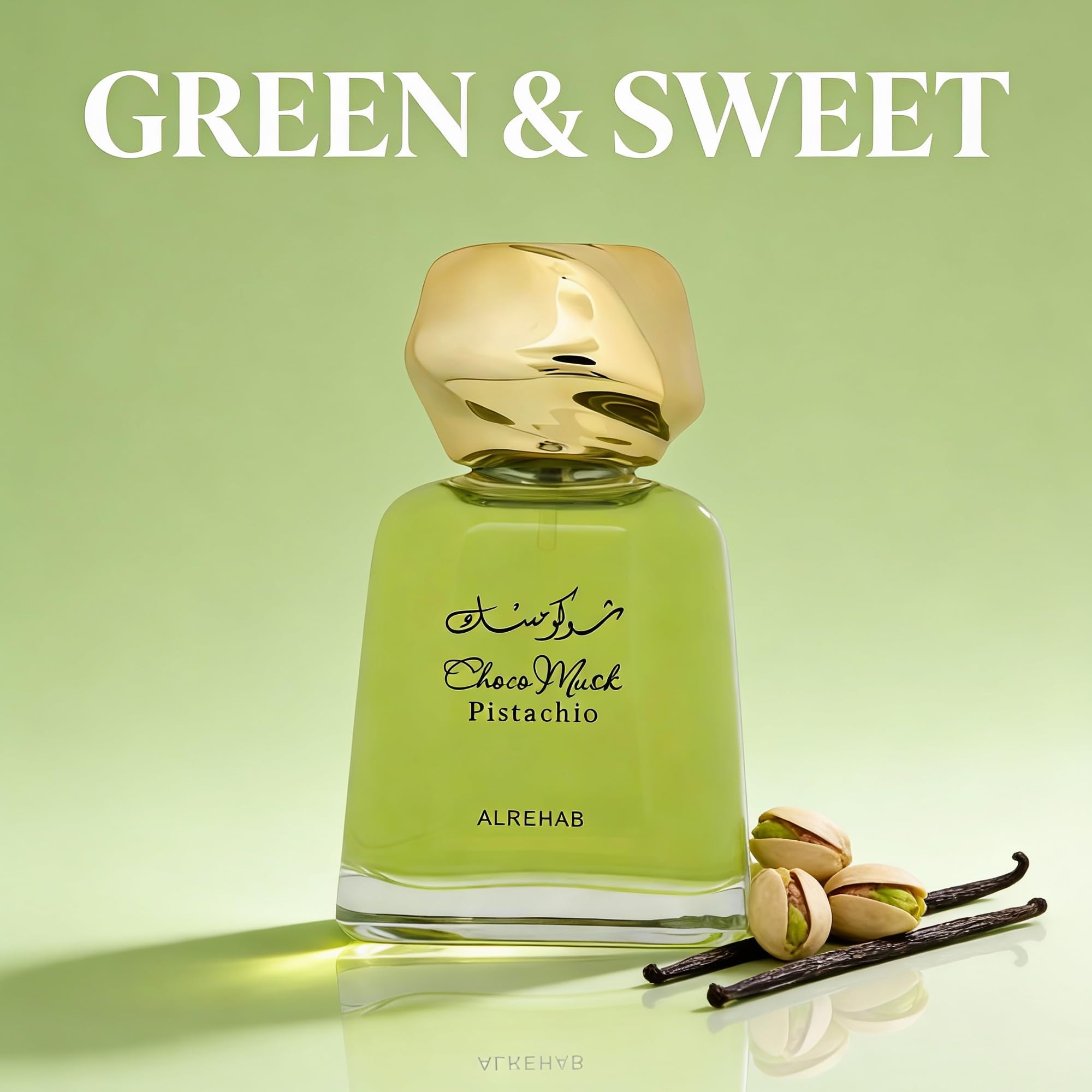 A CENTER Choco Musk Pistachio Unisex Cologne | 100ml Pistachio & Cacao Eau de Parfum