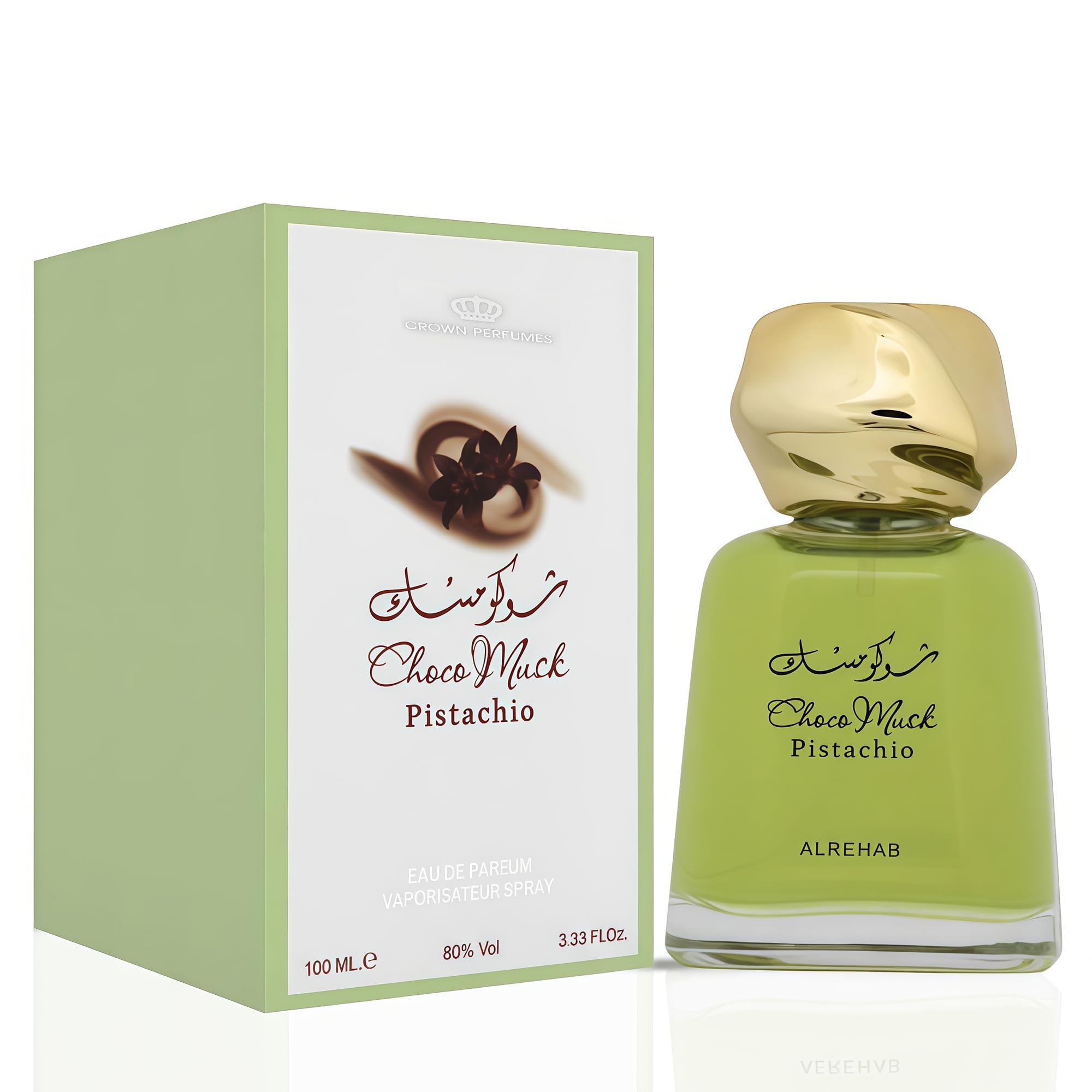 A CENTER Choco Musk Pistachio Unisex Cologne | 100ml Pistachio & Cacao Eau de Parfum