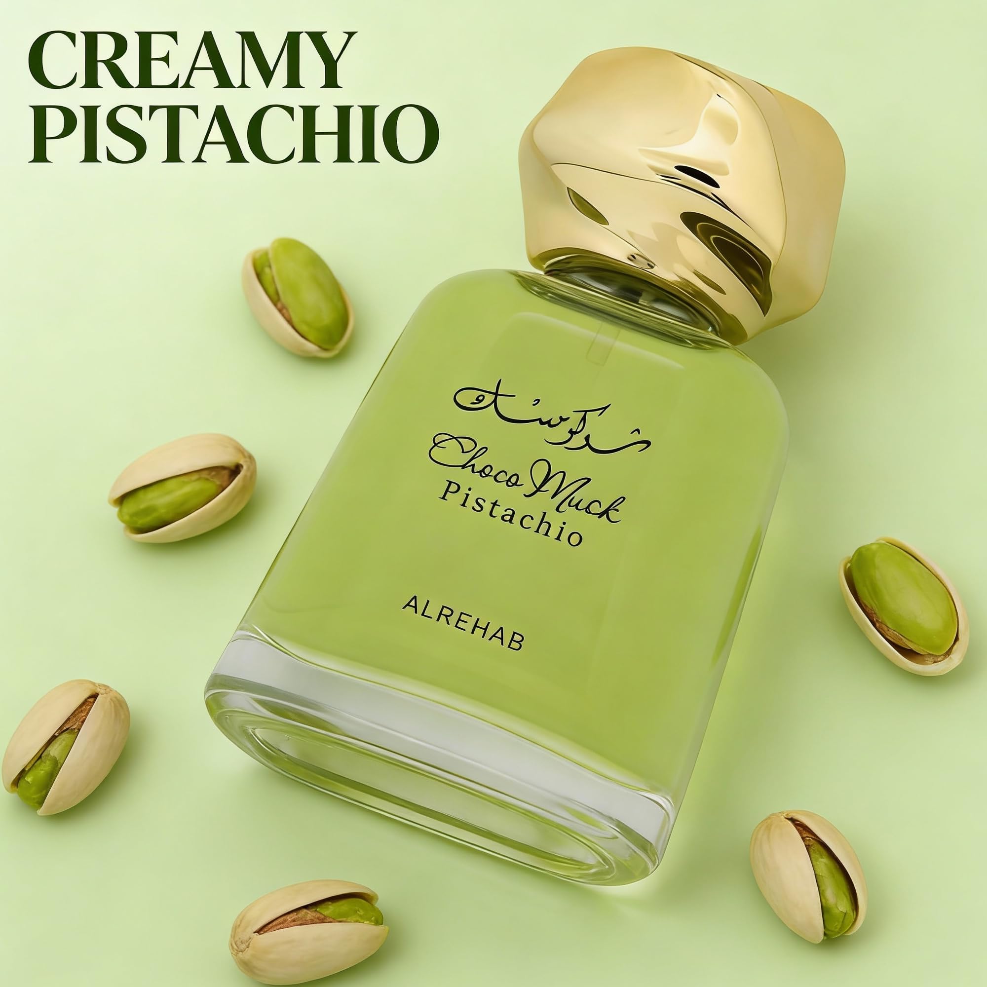 A CENTER Choco Musk Pistachio Unisex Cologne | 100ml Pistachio & Cacao Eau de Parfum