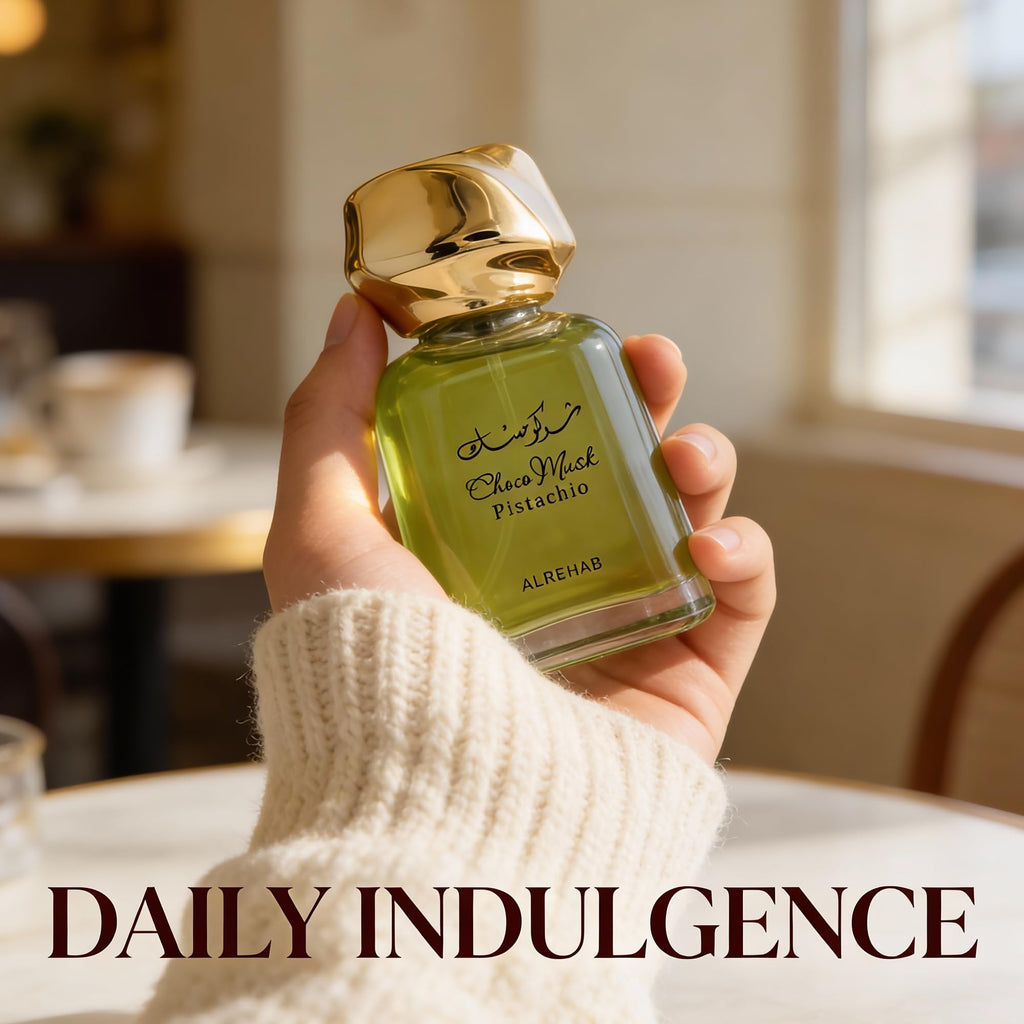 A CENTER Choco Musk Pistachio Unisex Cologne | 100ml Pistachio & Cacao Eau de Parfum