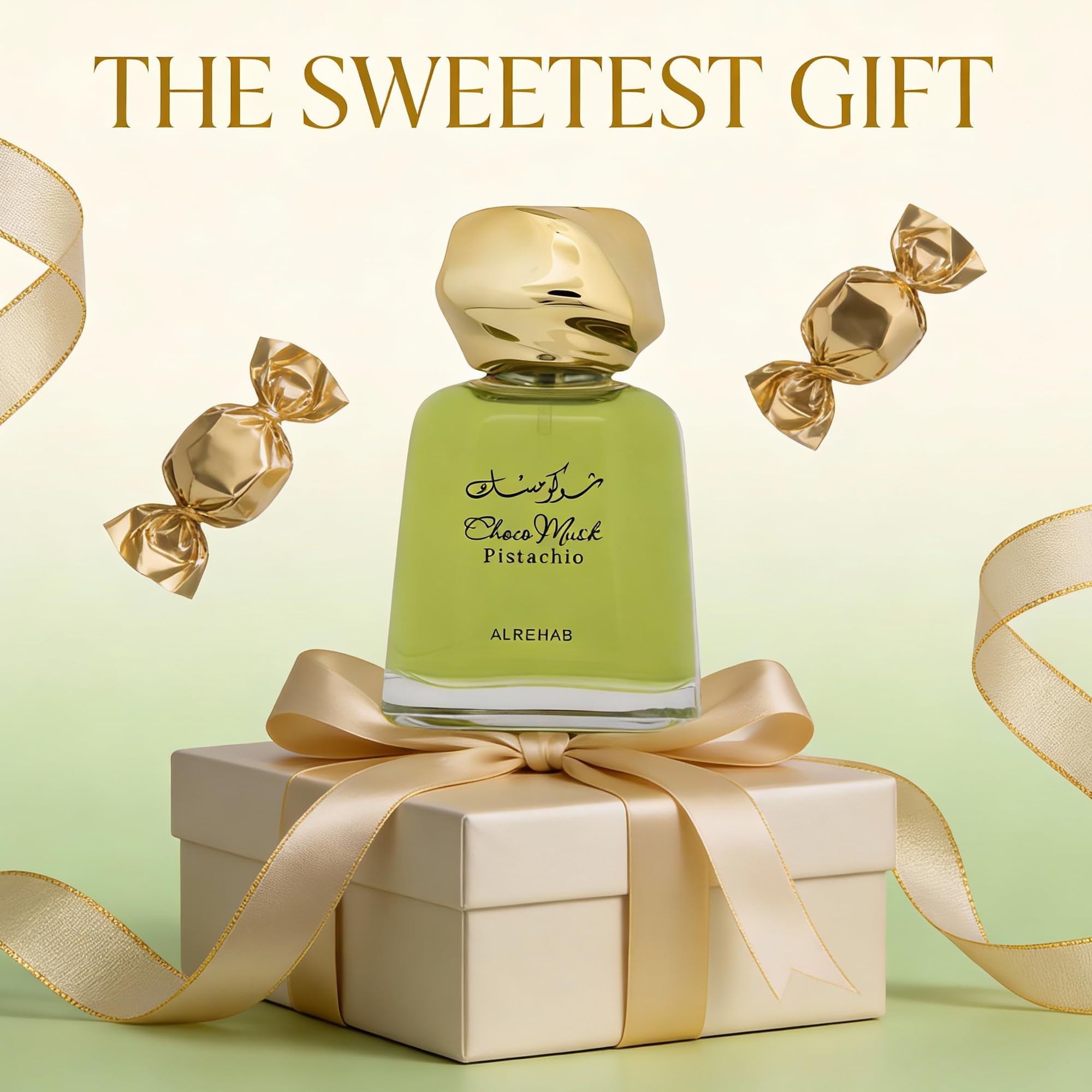 A CENTER Choco Musk Pistachio Unisex Cologne | 100ml Pistachio & Cacao Eau de Parfum