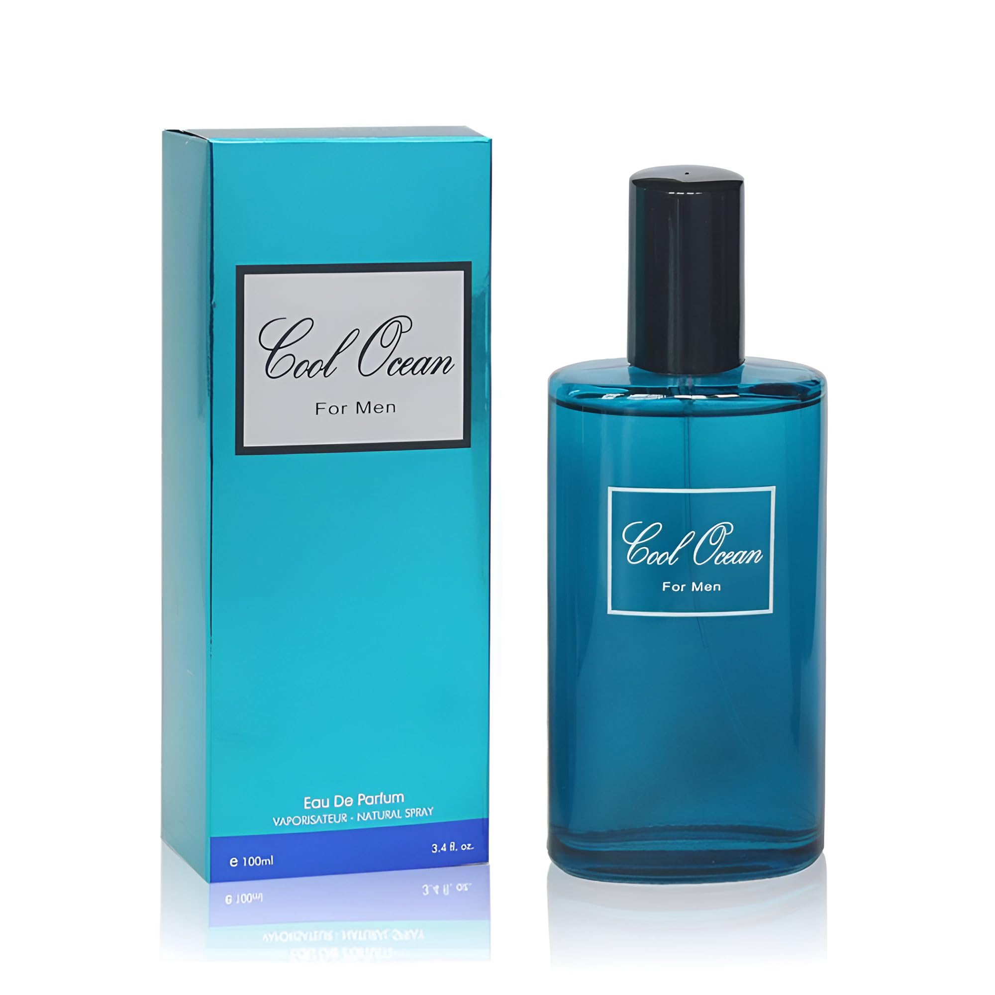 A CENTER Cool Ocean Cologne for Men | Long-Lasting 3.4 oz