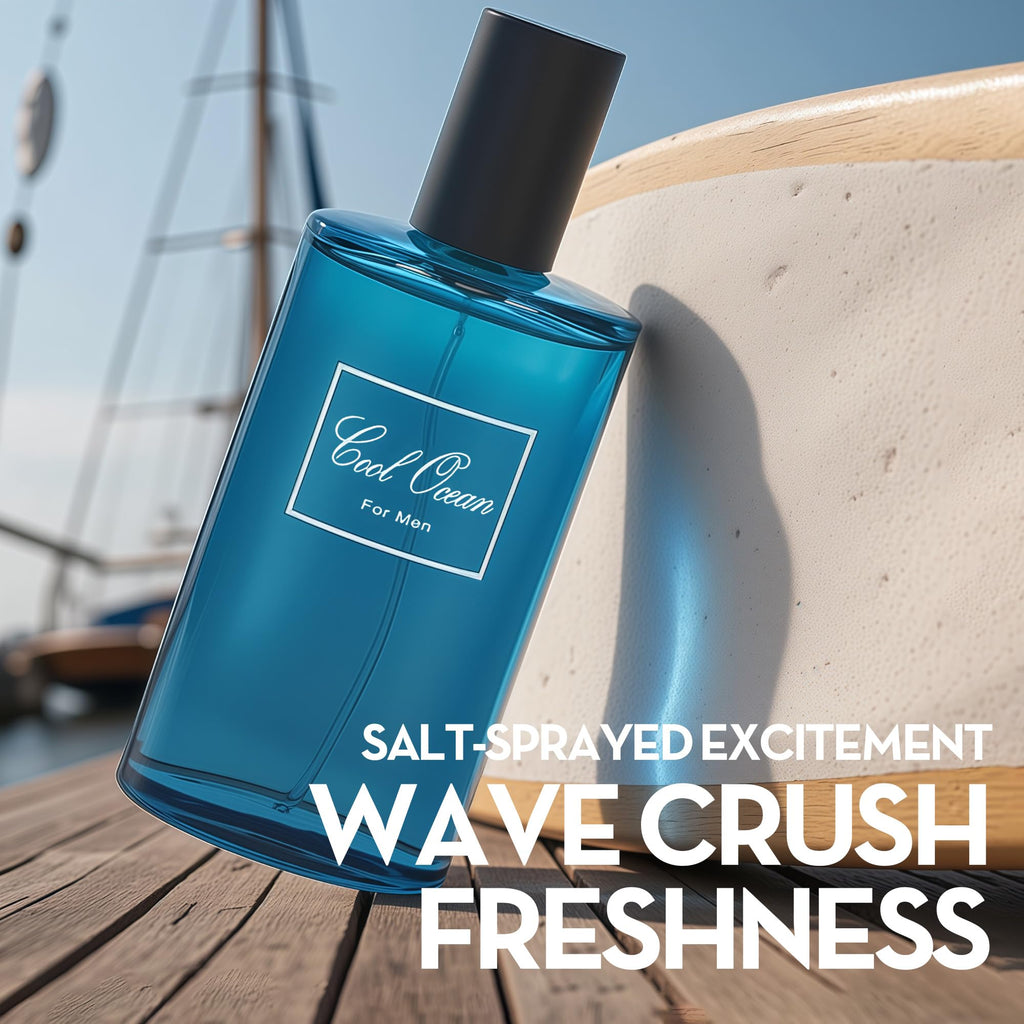 A CENTER Cool Ocean Cologne for Men | Long-Lasting 3.4 oz