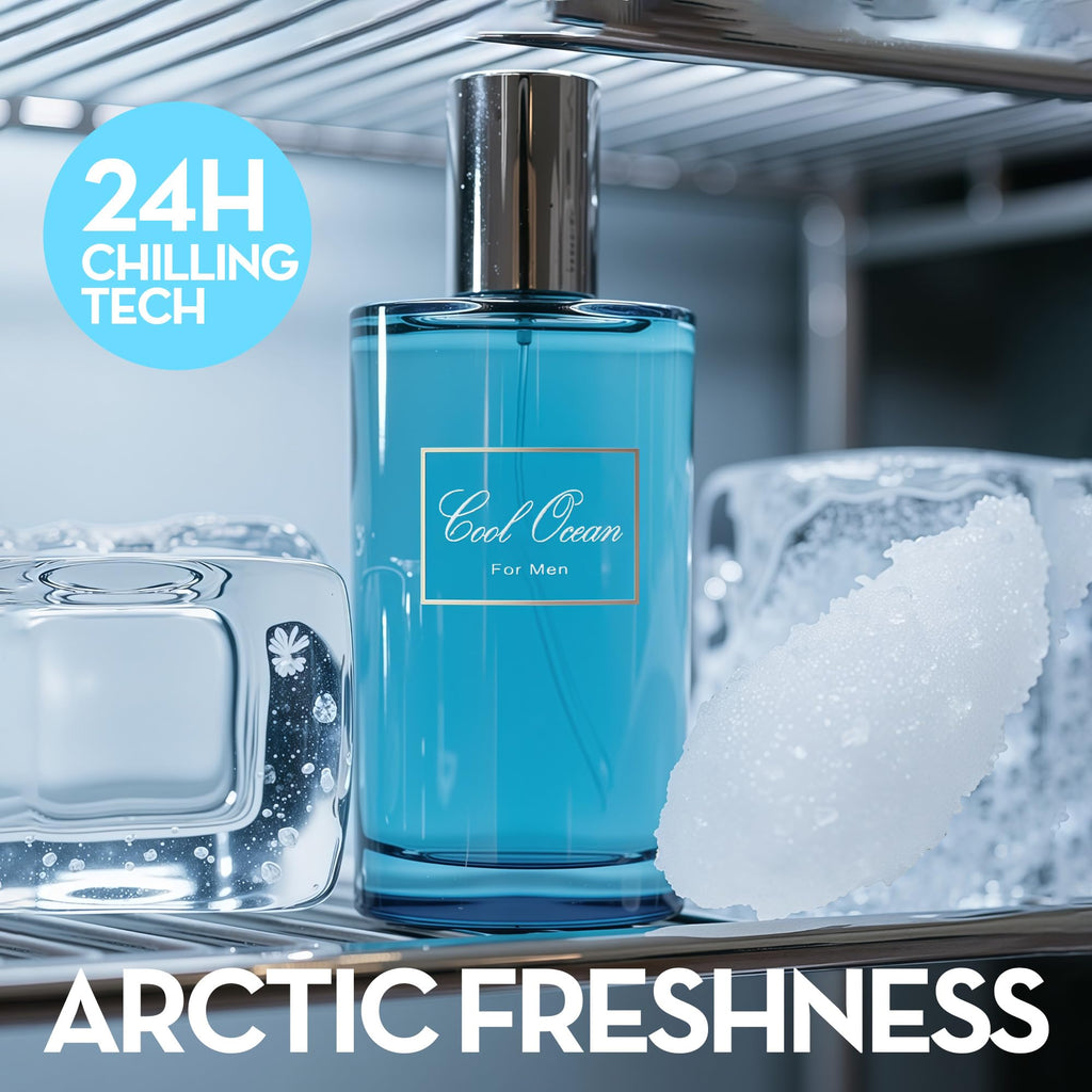 A CENTER Cool Ocean Cologne for Men | Long-Lasting 3.4 oz