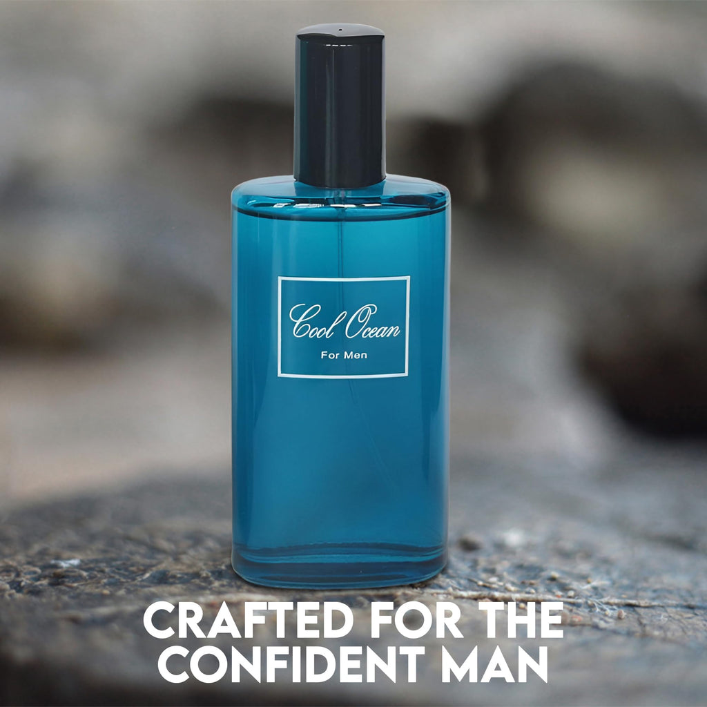 A CENTER Cool Ocean Cologne for Men | Long-Lasting 3.4 oz