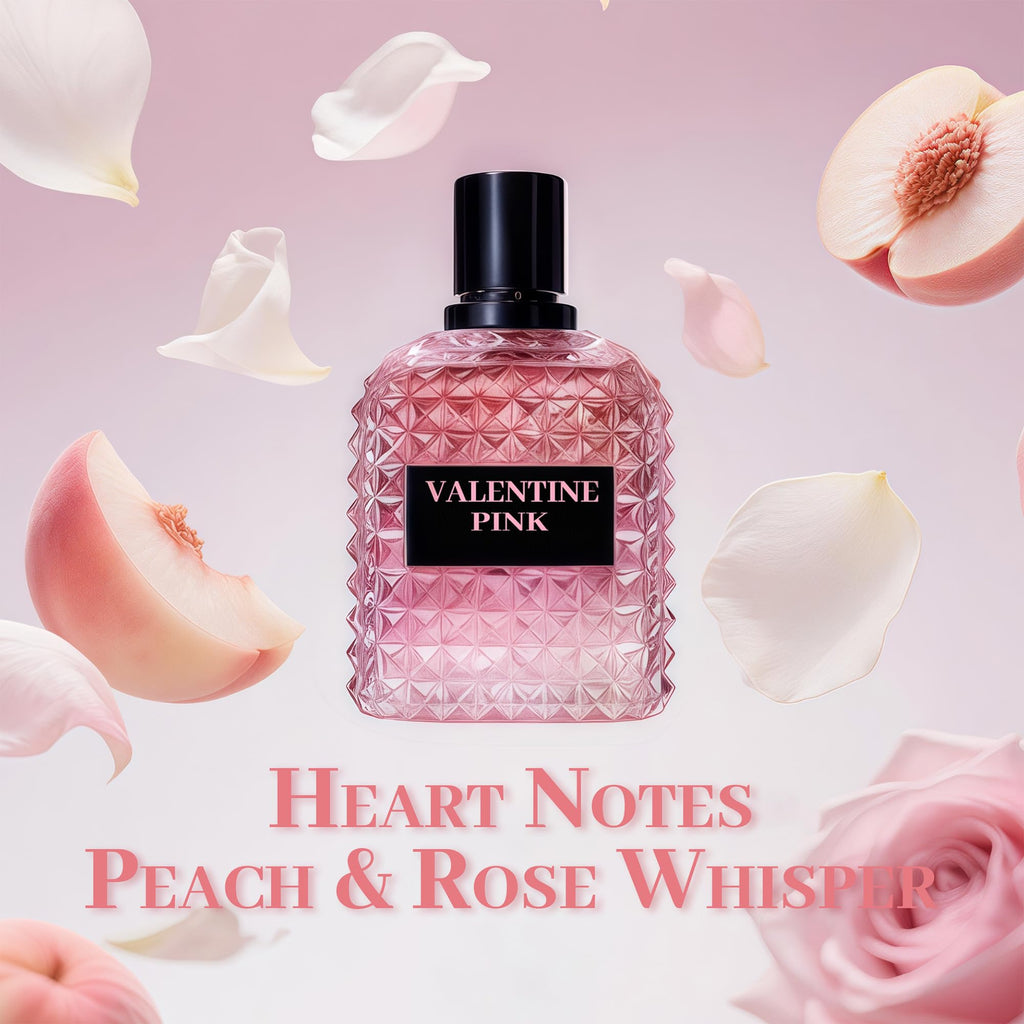 A CENTER Valentine Pink Perfume for Women – Floral EDP, 100 ml