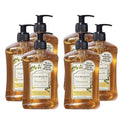 A LA MAISON Honeysuckle French Liquid Hand Soap – 16.9 oz (6-Pack) – Plant-Based, Vegan, Cruelty-Free