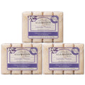 A LA MAISON Lavender Aloe Bar Soap – Triple French Milled Moisturizing Bar (4 x 3.5 oz)