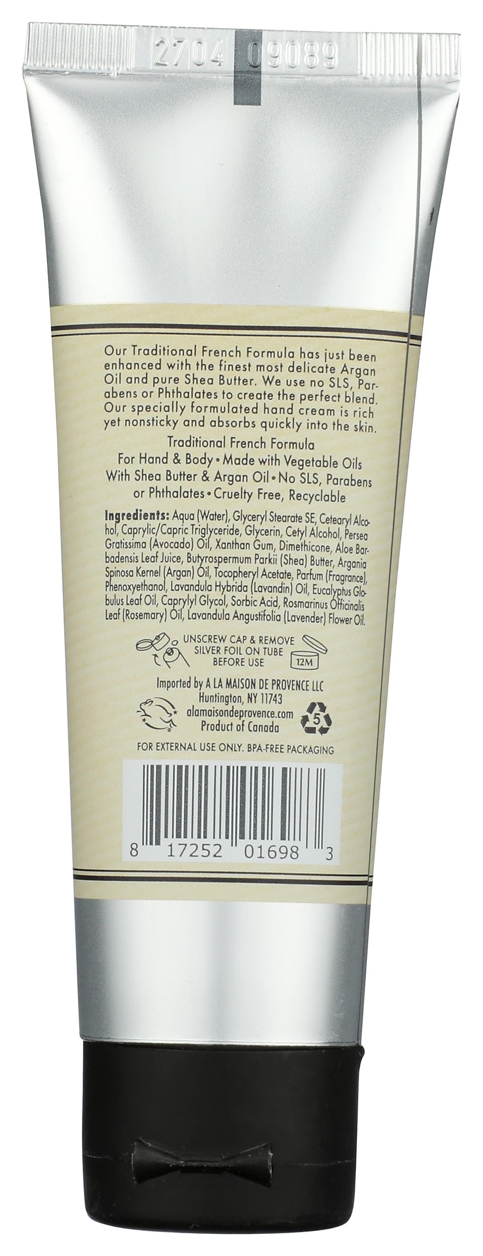 A LA MAISON Lavender Aloe Hand Cream 1.7 oz – Cruelty-Free Hydration