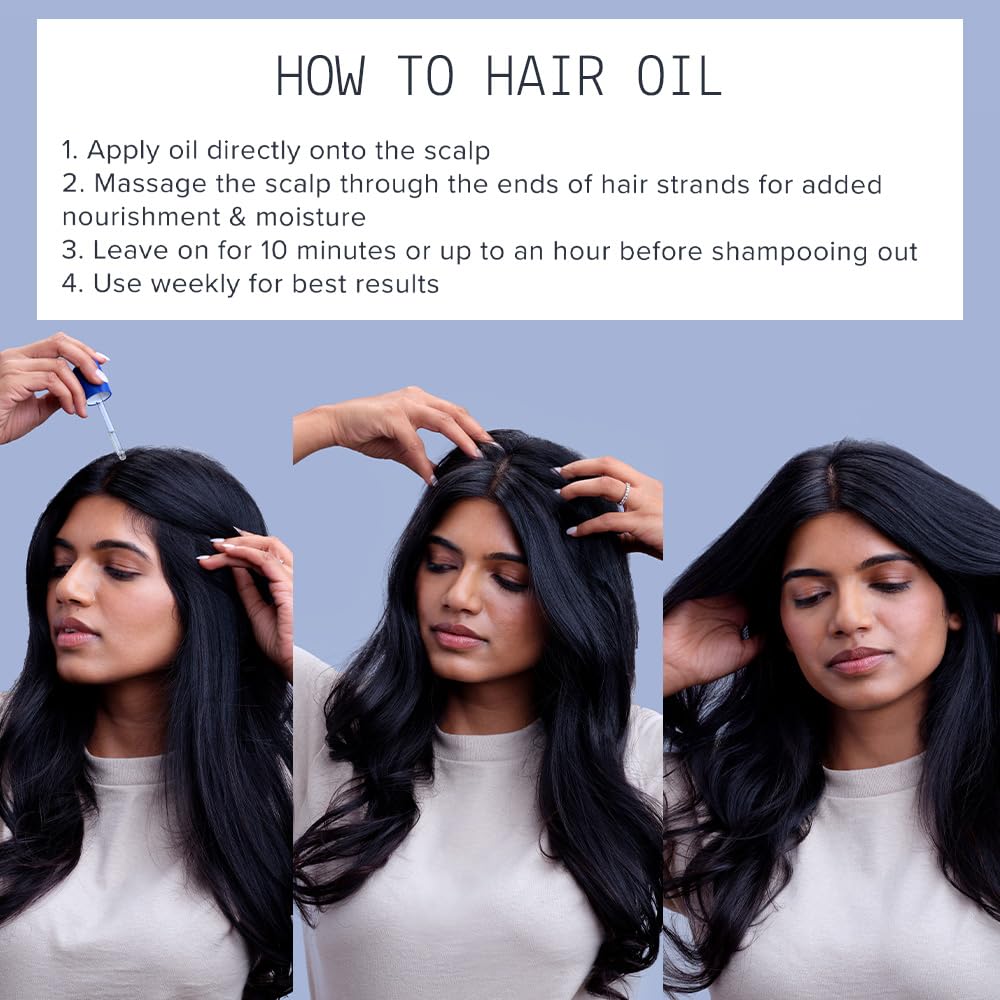 AAVRANI Hair & Scalp Recovery Oil – Rosemary, Bond Complex & Amla | Frizz Control & Growth | Vegan 1.69 oz