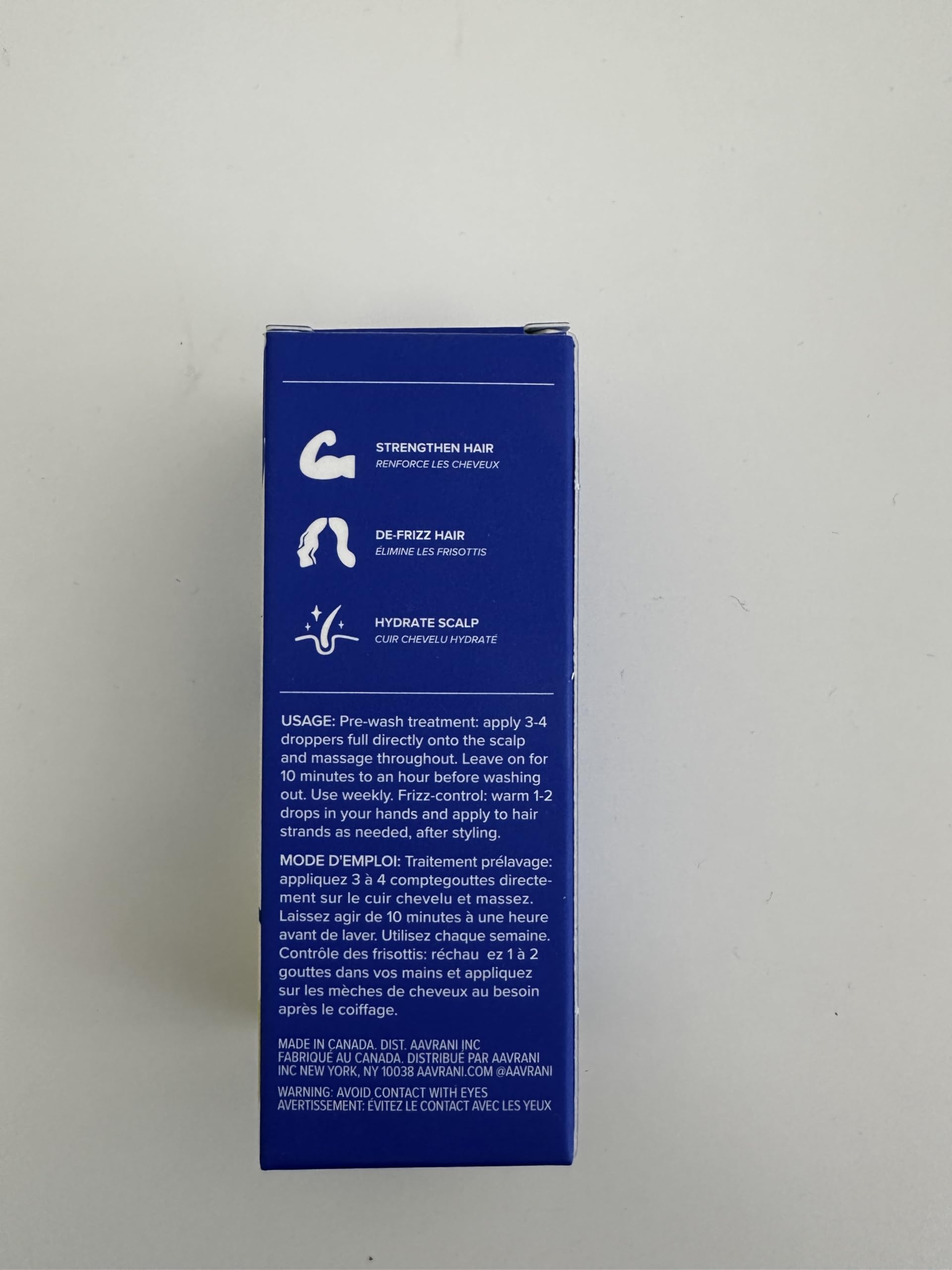 AAVRANI Hair & Scalp Recovery Oil – Rosemary, Bond Complex & Amla | Frizz Control & Growth | Vegan 1.69 oz