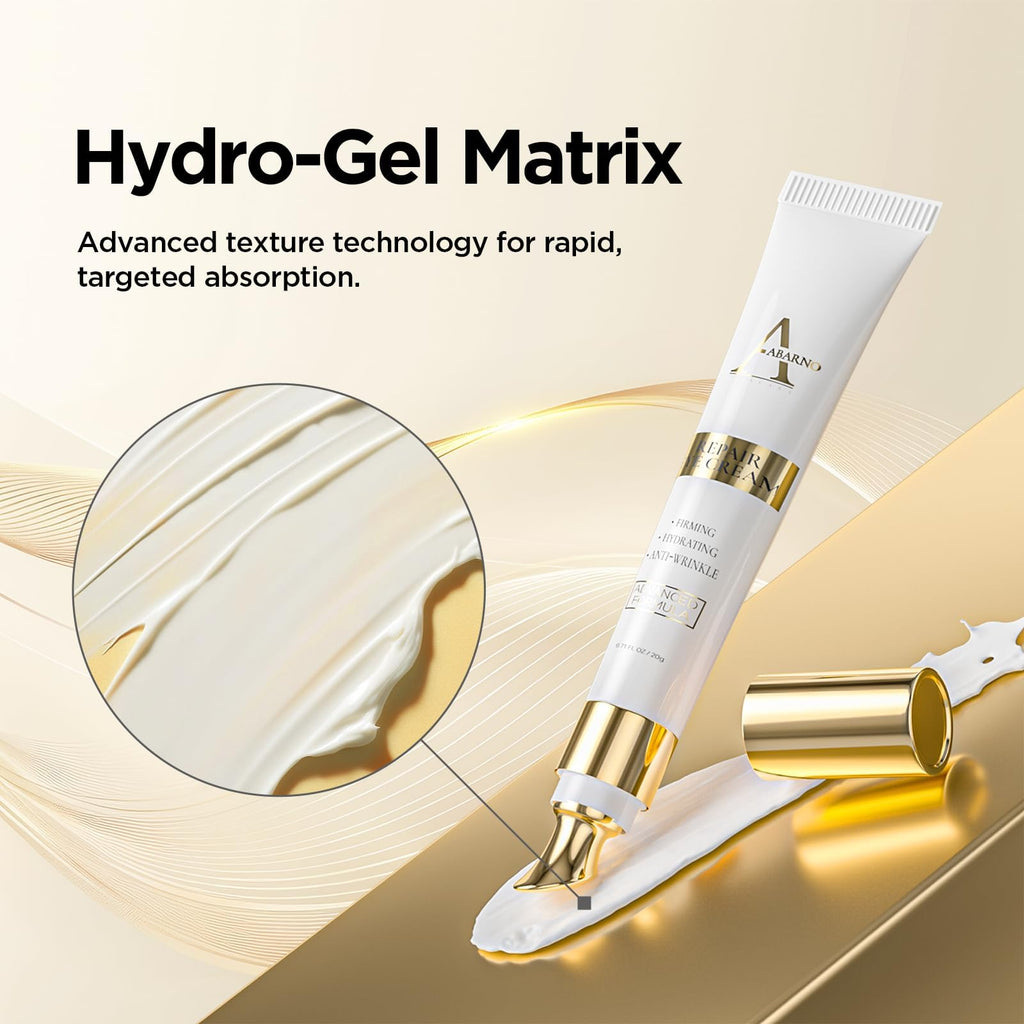 Abarno Retinol Eye Cream for Dark Circles & Puffiness – Hydrating Under-Eye Serum 0.71 oz