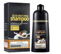 ABBASI & CO Coconut Golden Brown Hair Dye Shampoo – 3-in-1 Color, Gray Coverage, Ammonia-Free
