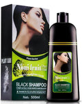 ABBASI & CO Noni Black Hair Dye Shampoo – 100% Gray Coverage in Minutes