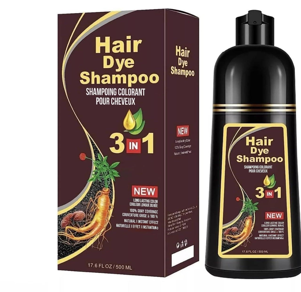 Wine Red Hair Dye Shampoo – ABBASI & CO 3-in-1 Color, Cleanse & Condition (500 ml)