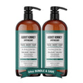 ABBOT KINNEY APOTHECARY Men's Tea Tree 3-in-1 Wash – Shampoo, Conditioner & Body Wash, 32oz (2-Pack)