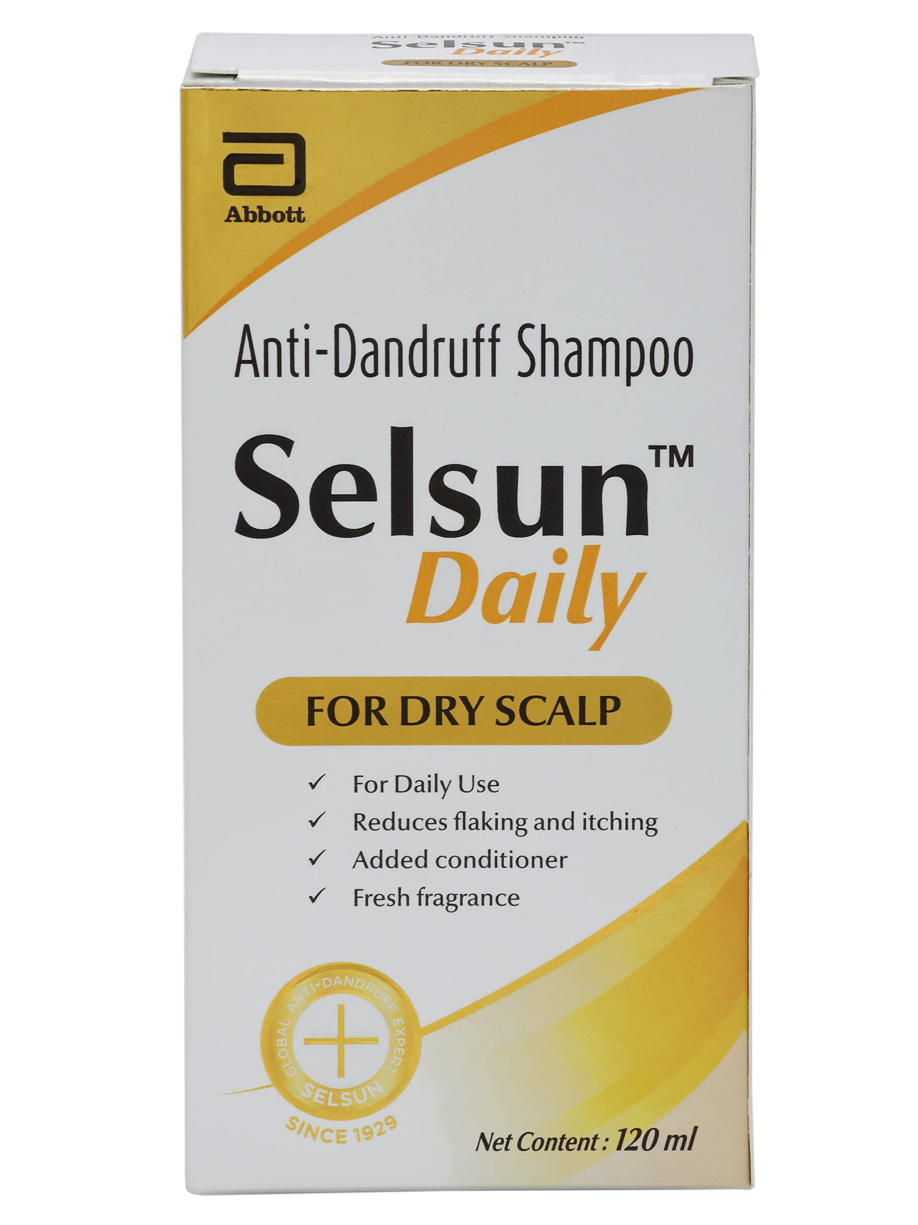 Abbott Selsun Daily Anti-Dandruff Shampoo 240 ml – 1% Selenium Sulphide