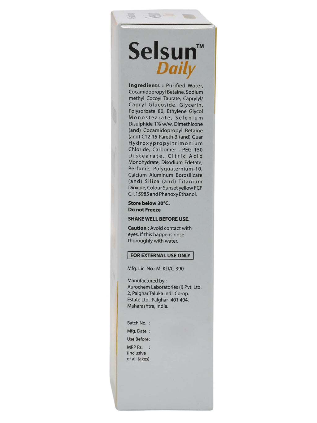 Abbott Selsun Daily Anti-Dandruff Shampoo 240 ml – 1% Selenium Sulphide