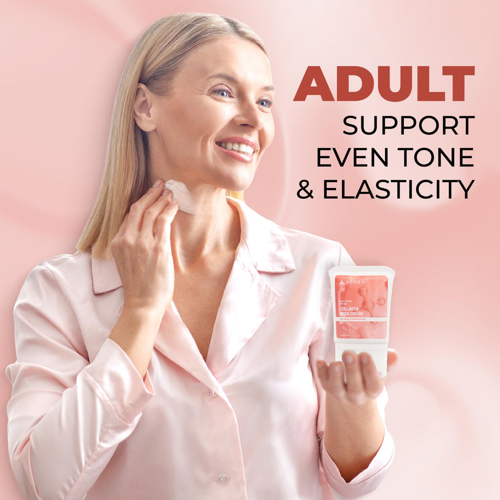 ABERA Collagen Neck Cream – Niacinamide, Even Tone, UV Protection