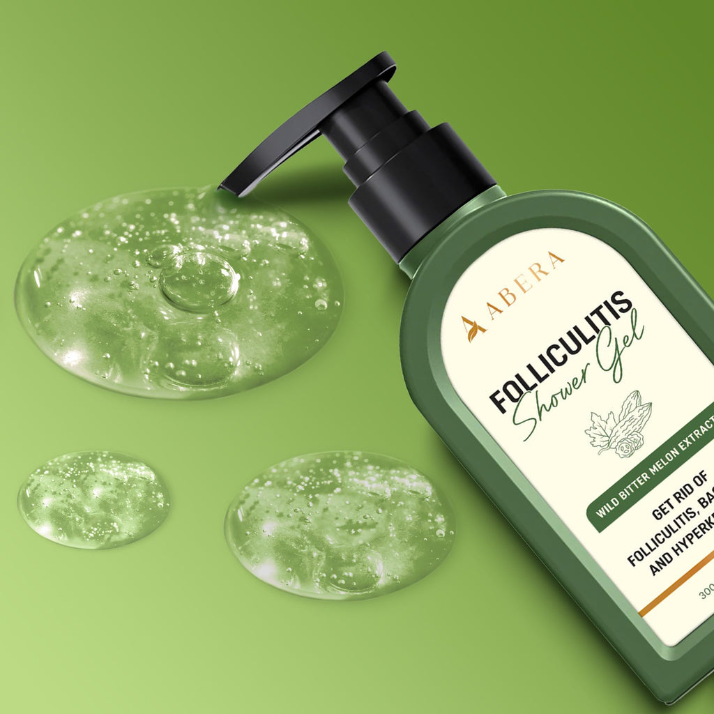 ABERA Folliculitis Body Wash with Wild Bitter Melon & Tea Tree – 10.14 oz