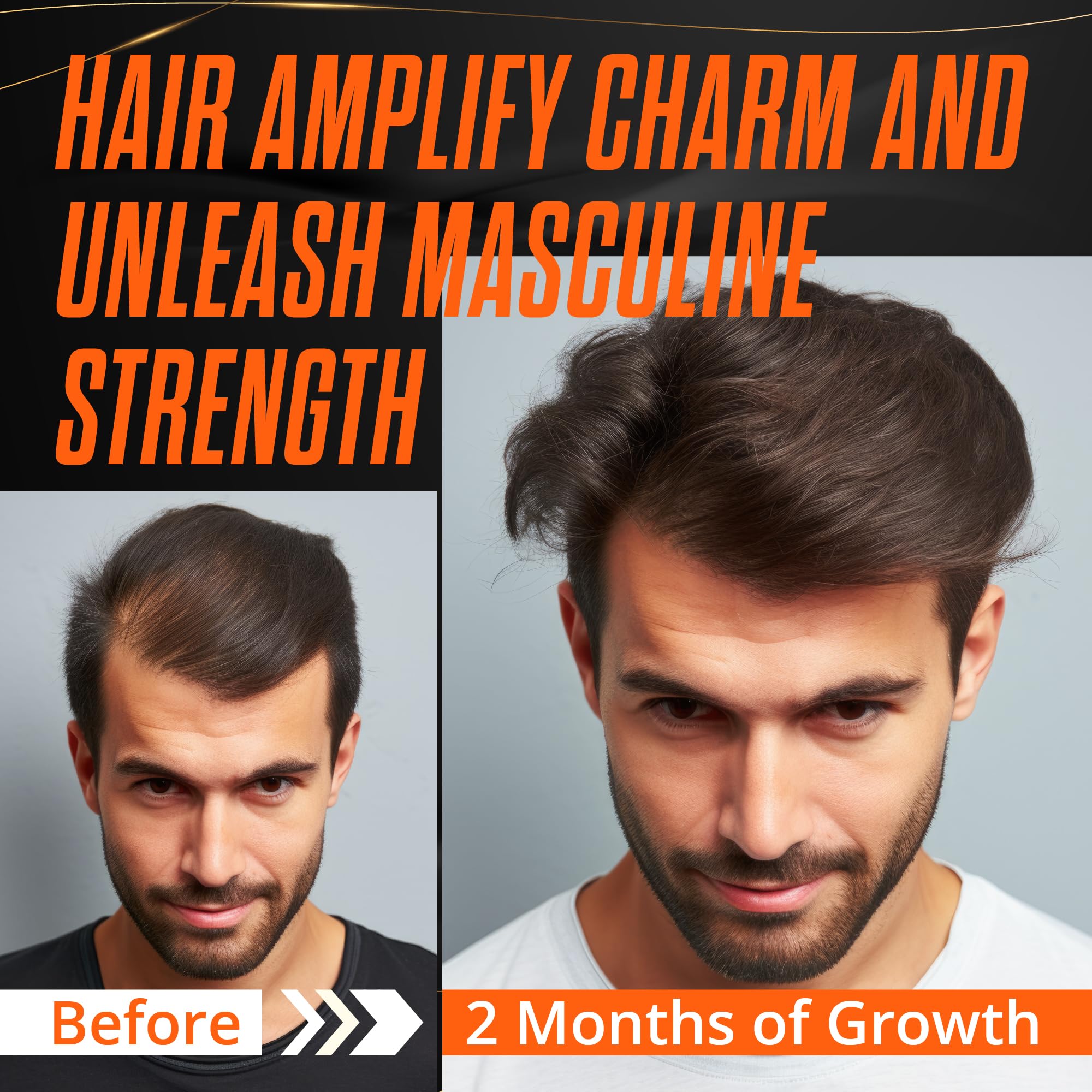 ABERA Hair Growth Serum – Natural Hair & Beard Support (Biotin & Castor Oil) | 1 Serum + Gift