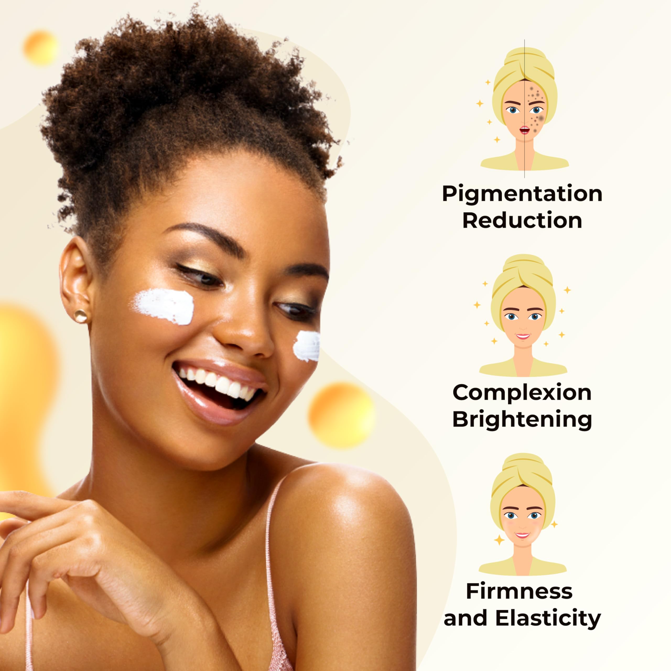 ABERA Kasumi Face Cream – Hydrating Facial Moisturizer for All Skin Types (0.7 oz) – 2 Box