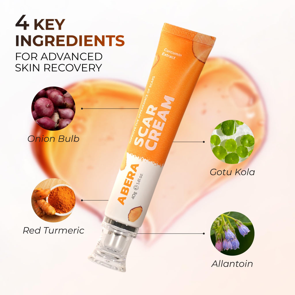ABERA Scar Cream (Upgrade) – Skin Regeneration & Repair, 1.41 oz per Item (Set 2)