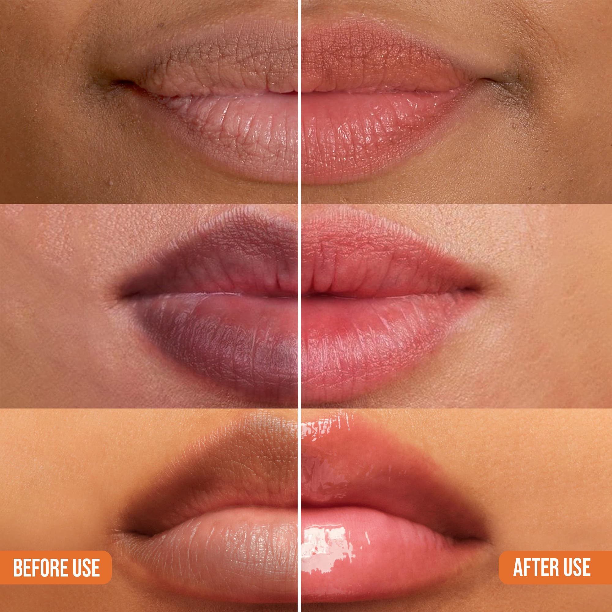 ABERA Dark Lips Corrector Cream - Hydrating Lip Balm & Brightening Lip Scrub